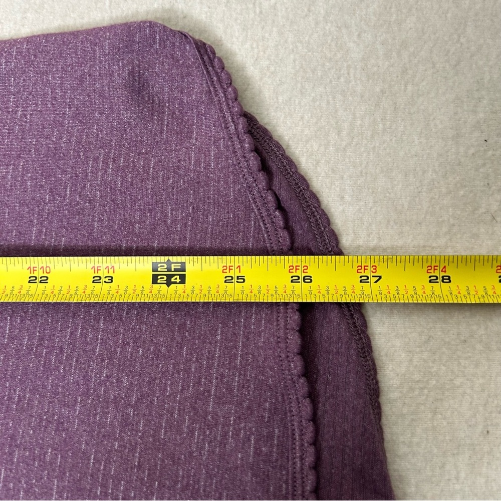 Lululemon 105 F Singlet Heathered Purple Fog Tank Top‎ Size 8 - Picture 4 of 4